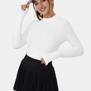 NWT HALARA Thumb Hole Cool Touch Basic Golf Sports Top-UPF50+ (Small)